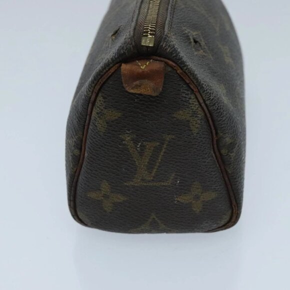 LOUIS VUITTON Monogram Mini Speedy Hand Bag - Picture 6 of 14